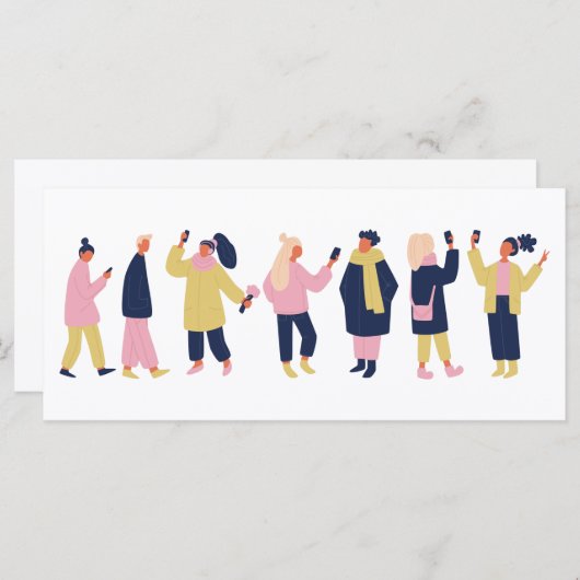 Sociale media (Voorkant / Achterkant)