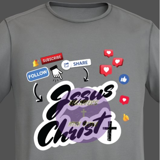 Sociale media - Christelijk T-shirt