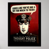 Sociale media dachten dat politie poster (Voorkant)