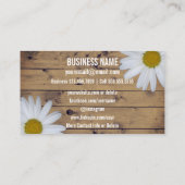 Sociale media | Daisy Wildflower Wedding Planner Visitekaartje (Achterkant)