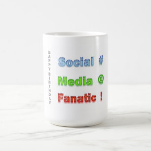 Sociale media Fantair Happy Birthday Koffiemok
