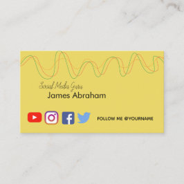 Sociale media - Goede trilling - Visitekaartje