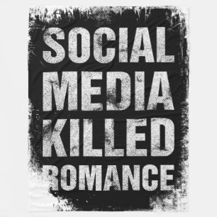 Sociale Media Hebben Romantiek Gedood Fleece Deken