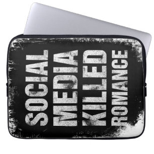 Sociale Media Hebben Romantiek Gedood Laptop Sleeve