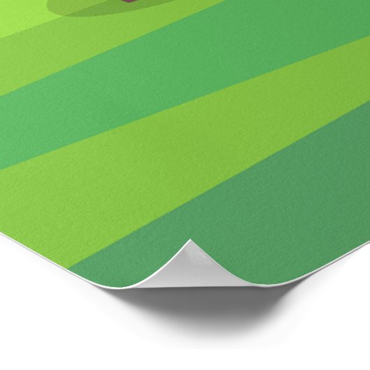 Sociale media in het park poster (Hoek)