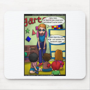 Sociale media in kindergarten Funny Gifts & T - sh Muismat