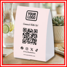 Sociale Media | Instagram TikTok X Pink QR