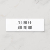 sociale media modern trendy visitekaartje (Achterkant)