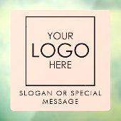 Sociale Media QR Code Neem Contact Met Ons Modern  Raamsticker (Vel 3)
