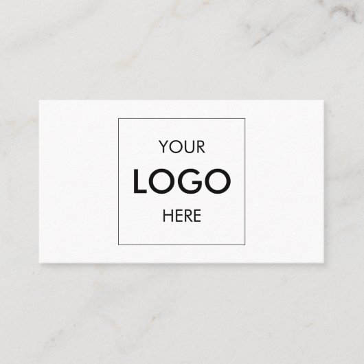 Sociale media QR Code Professional White Visitekaartje (Voorkant)