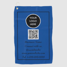 Sociale media QR-code schaalbaar Blauw Professiona