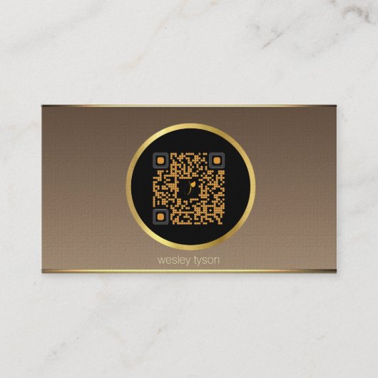 sociale media qr code visitekaartje (Voorkant)