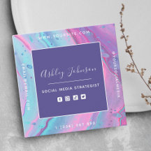 Sociale media-strateeg Sociale media QR-code Kleur