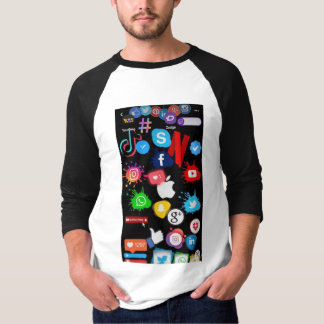 Sociale media t-shirt