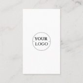 Sociale media verbinden met ons visitekaartje (Achterkant)