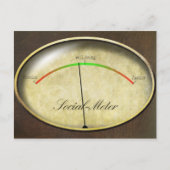 Sociale meter briefkaart (Voorkant)