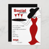 Sociale mixer kaart (Voorkant / Achterkant)