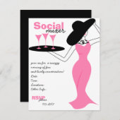 Sociale mixer kaart (Voorkant / Achterkant)