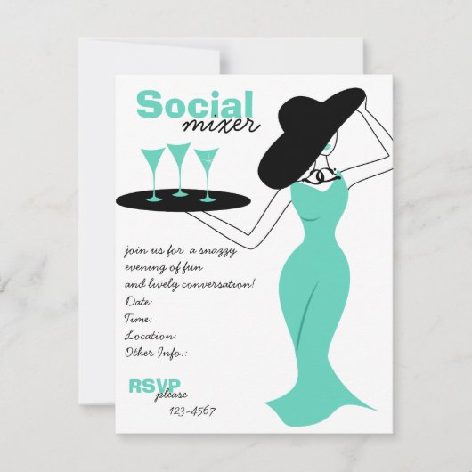 Sociale mixer kaart (Voorkant)