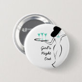 Sociale mixer ronde button 5,7 cm (Voorkant /achterkant)