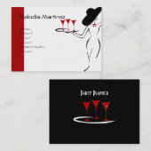 Sociale mixer visitekaartje (Voorkant / Achterkant)