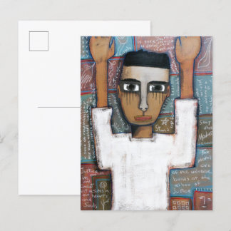 Sociale rechtvaardigheid briefkaart