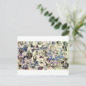 Sociale rechtvaardigheid briefkaart (Staand voorkant)