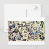 Sociale rechtvaardigheid briefkaart (Voorkant / Achterkant)