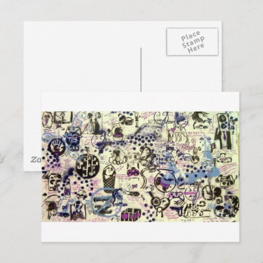 Sociale rechtvaardigheid briefkaart (Voorkant / Achterkant)