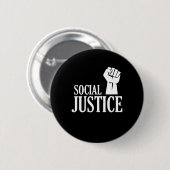 Sociale rechtvaardigheid Eerste Mensenrechtenconfe Ronde Button 5,7 Cm (Voorkant /achterkant)