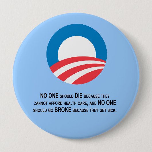 Sociale rechtvaardigheid is geen socialisme ronde button 4,0 cm (Voorkant)