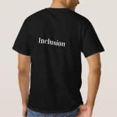 Sociale rechtvaardigheid t-shirt (Achterkant)