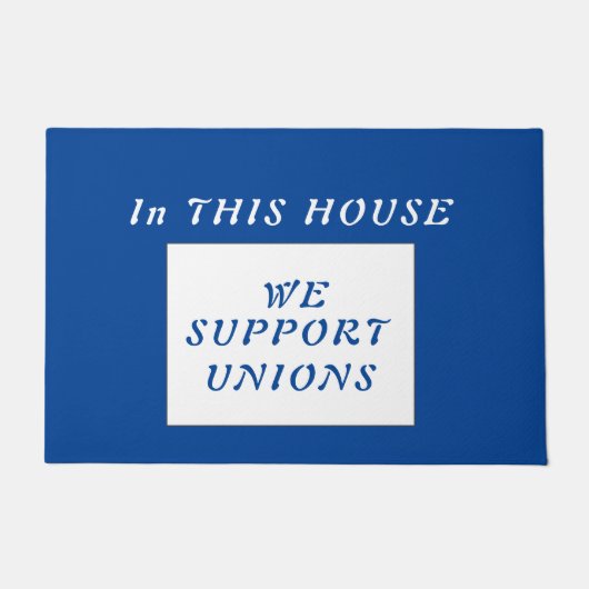 Sociale rechtvaardigheid van de Unie Deurmat (Voorkant)