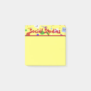 Sociale  scholen post-it® notes