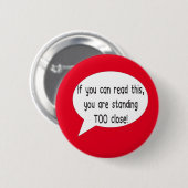 Sociale speldnaamkaart ronde button 5,7 cm (Voorkant /achterkant)