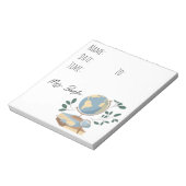 Sociale Studies/Geografie Docent Hallpass Notitieblok (Linkerzijde)