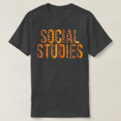 Sociale studies luopard Squad Cute Herfst herfst d T-shirt (Design voorkant)