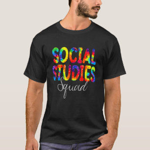 Sociale studies vertoon weer school apprec t-shirt