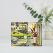 Sociale uitnodiging tot het indienen van een groep (Staand voorkant)