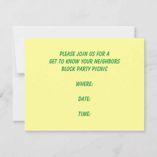 Sociale uitnodiging tot het indienen van een groep (Achterkant)