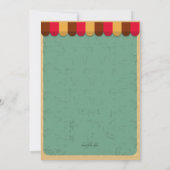 Sociale uitnodiging van Ice Cream (Achterkant)