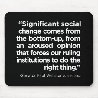Sociale verandering Mousepad Muismat