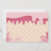 Sociale verjaardag van Ice Cream Kaart (Achterkant)