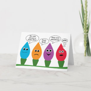 Sociale verlichting Schimmelige kerstlampjes Eén d Feestdagen Kaart