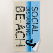 Sociale vervorming BE-ACH Mermaid Strandlaken (Voorkant)