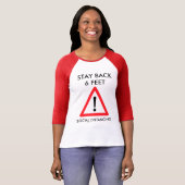 Sociale vervorming - bestrijding van het virus van t-shirt (Voorkant volledig)