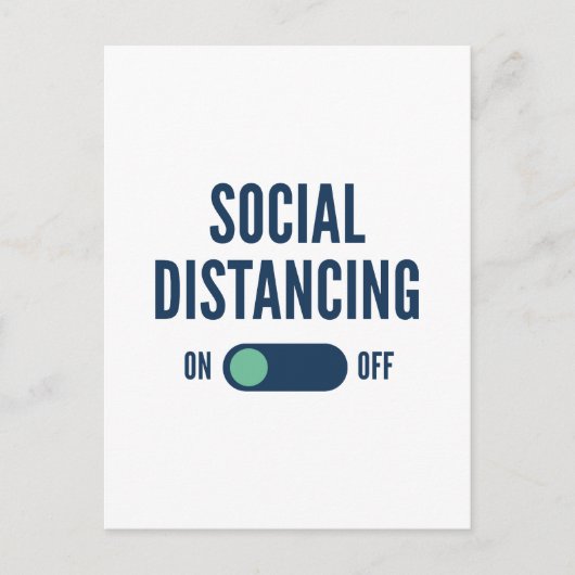 Sociale vervorming bij briefkaart (Voorkant)