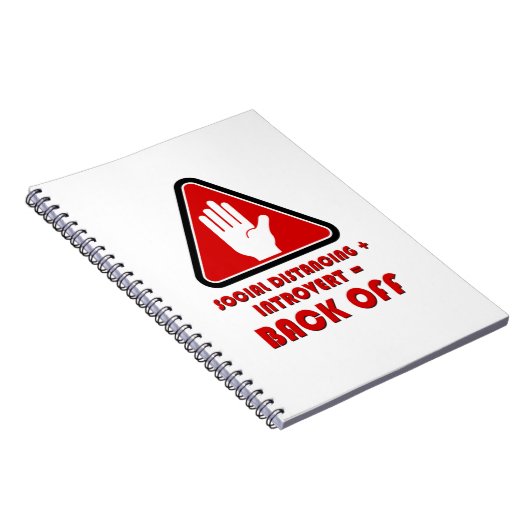 Sociale vervorming en introvert, uit notitieboek (Rechterzijde)