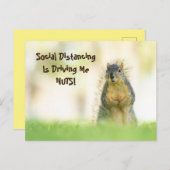 Sociale vervorming ik mis je Briefkaart (Voorkant / Achterkant)