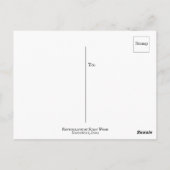 Sociale vervorming is voor het Briefkaart vogels (Achterkant)